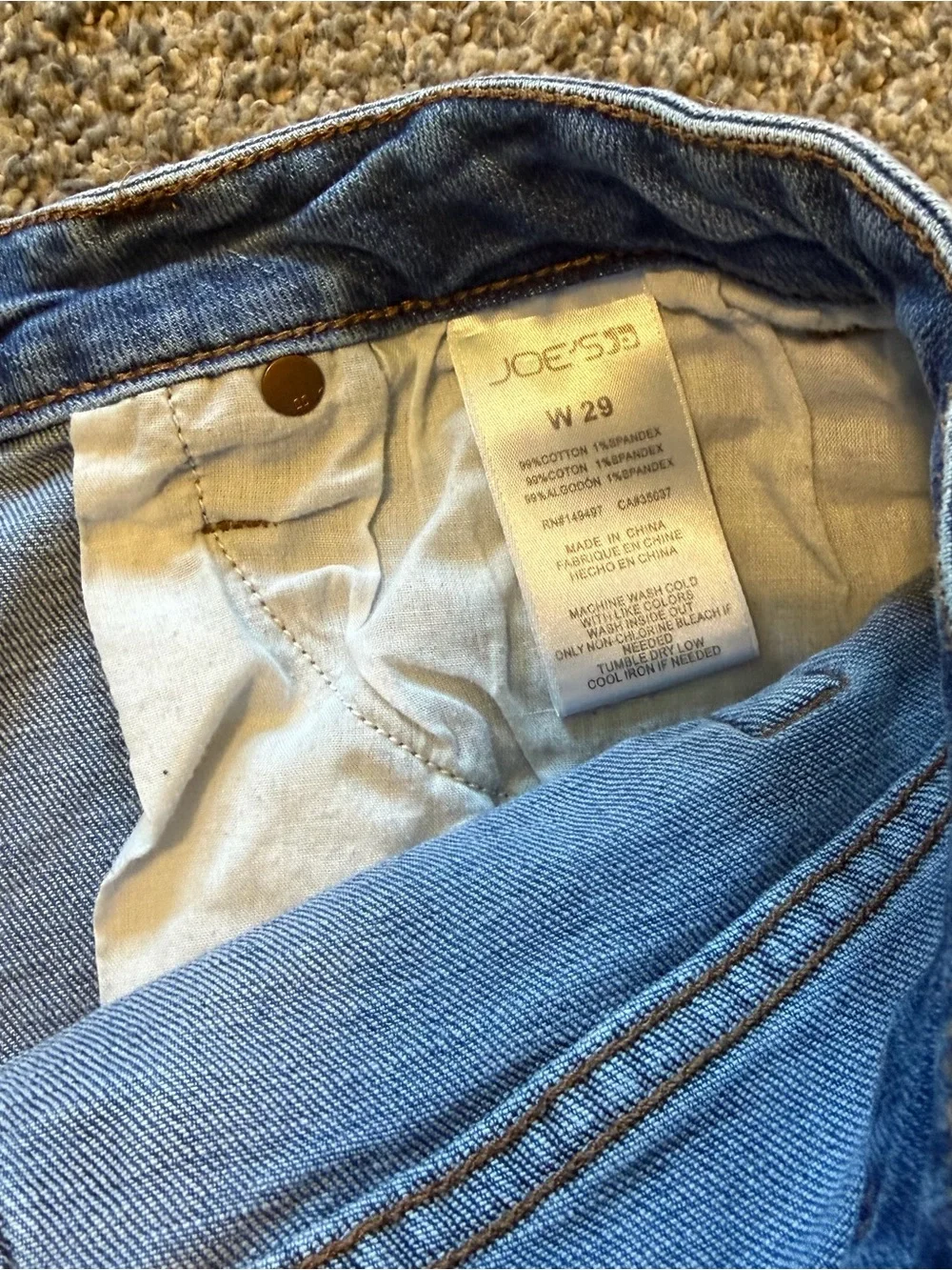 Joes Denim Cotton Jean Shorts